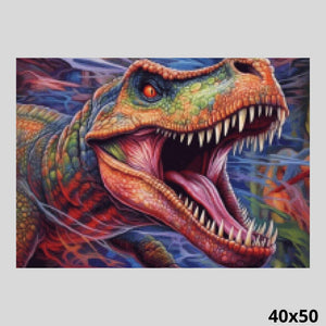 T-Rex-Dinosaur 40x50 - Diamond Painting