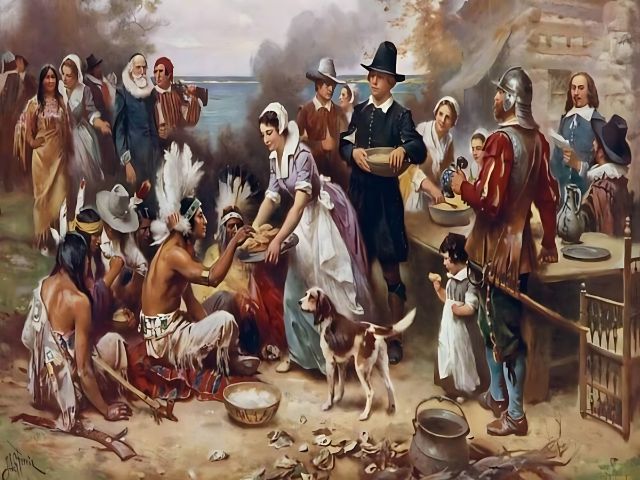 The First Thanksgiving - Diamond Painting