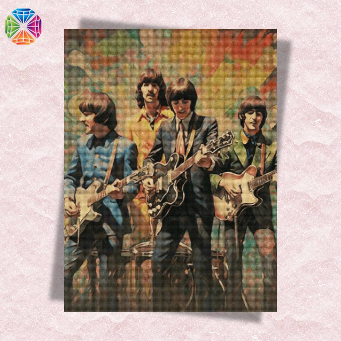 The Beatles Diamond Painting Kit – Diamond Art World Kits