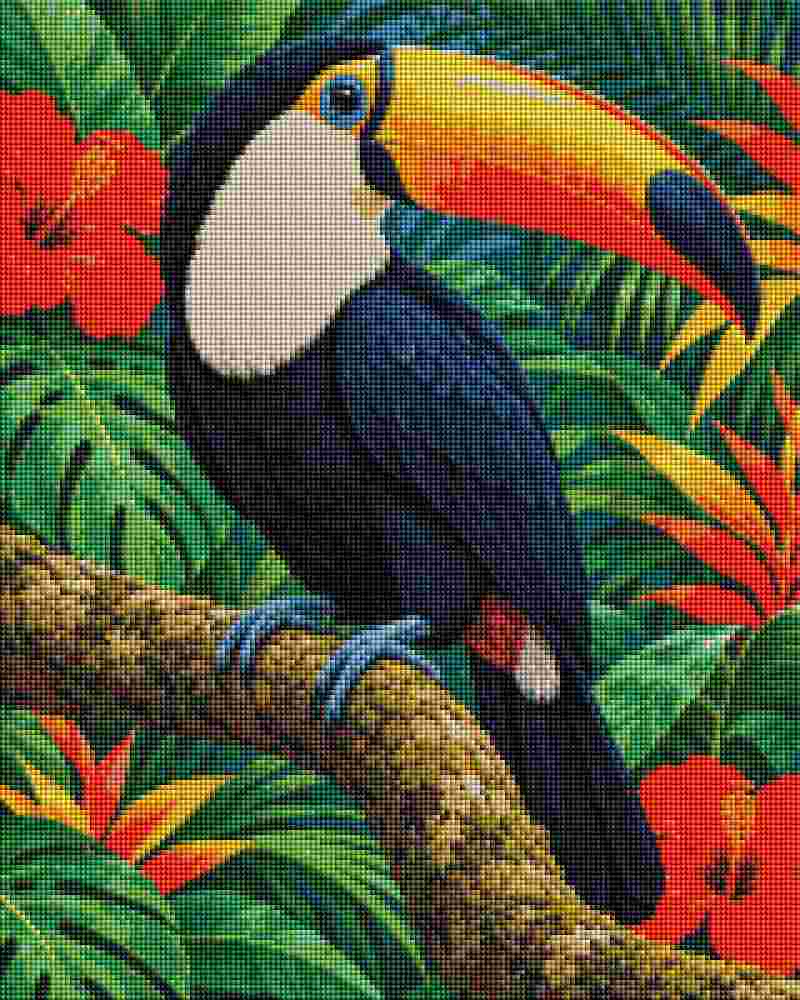  Toucan Bird - Diamond Art