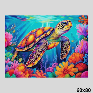 Turtle Fantasy 60x80 Diamond Art World