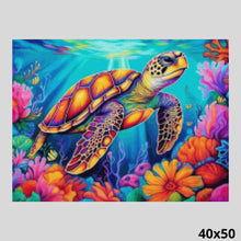 Load image into Gallery viewer, Turtle Fantasy 40x50 Diamond Art World
