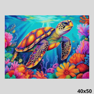 Turtle Fantasy 40x50 Diamond Art World