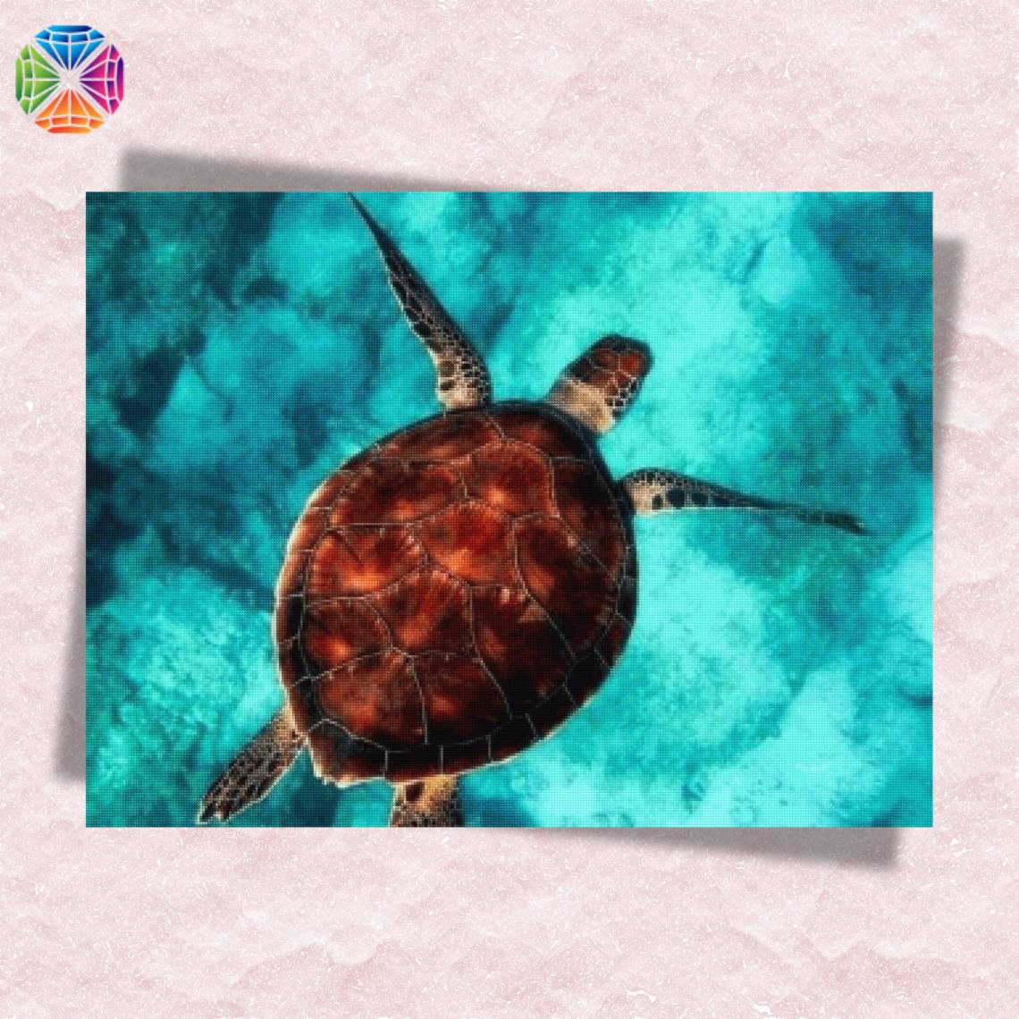 Turtle in Sea - Diamond Painting