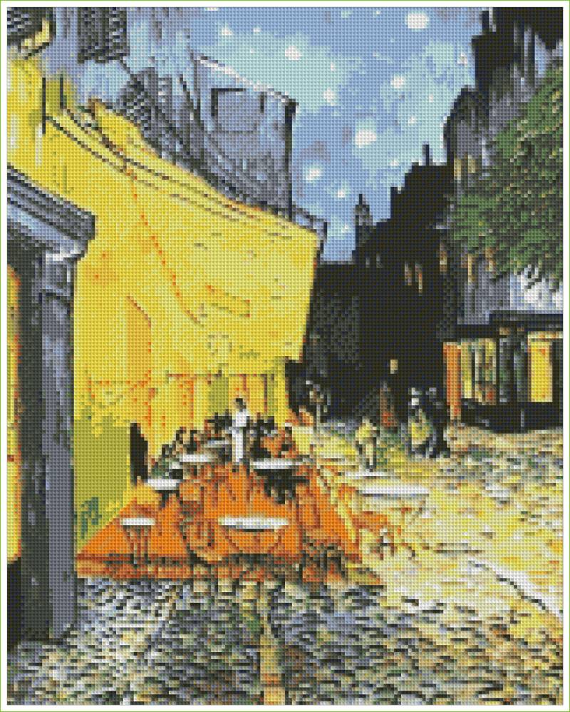Van Gogh Café Terrace - Diamond art