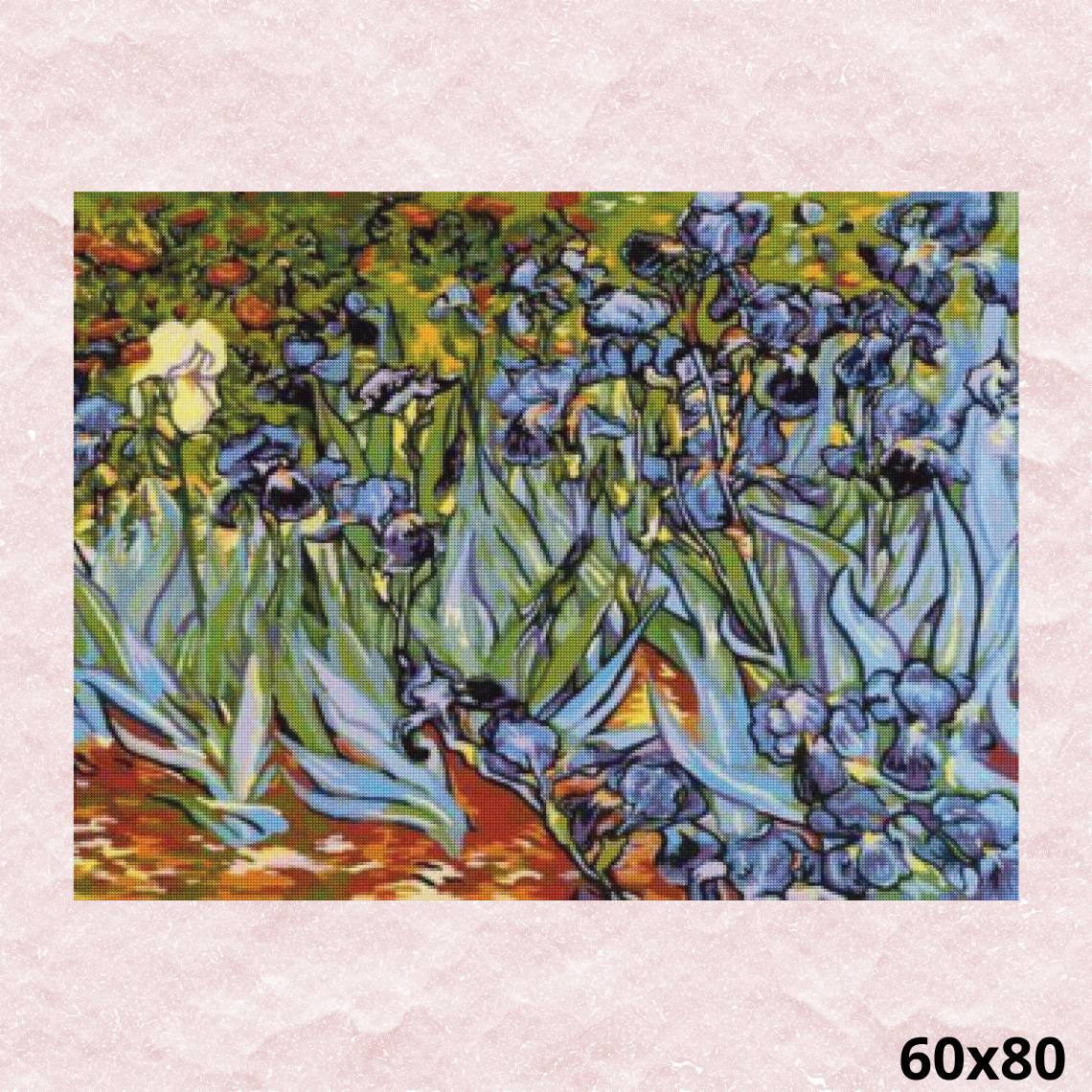 Van Gogh Irises 60x80 - Diamond Painting