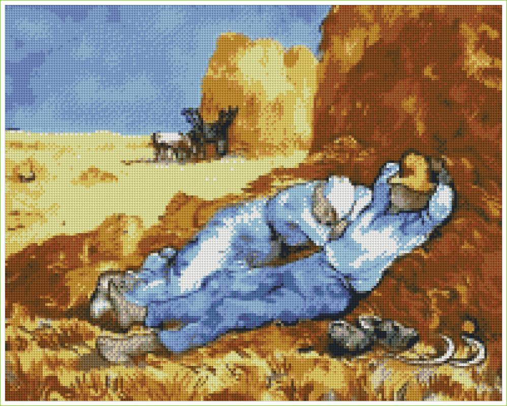 Van Gogh Rest from Work - Diamond art