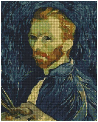 Van Gogh Self Portrait  - Diamond art