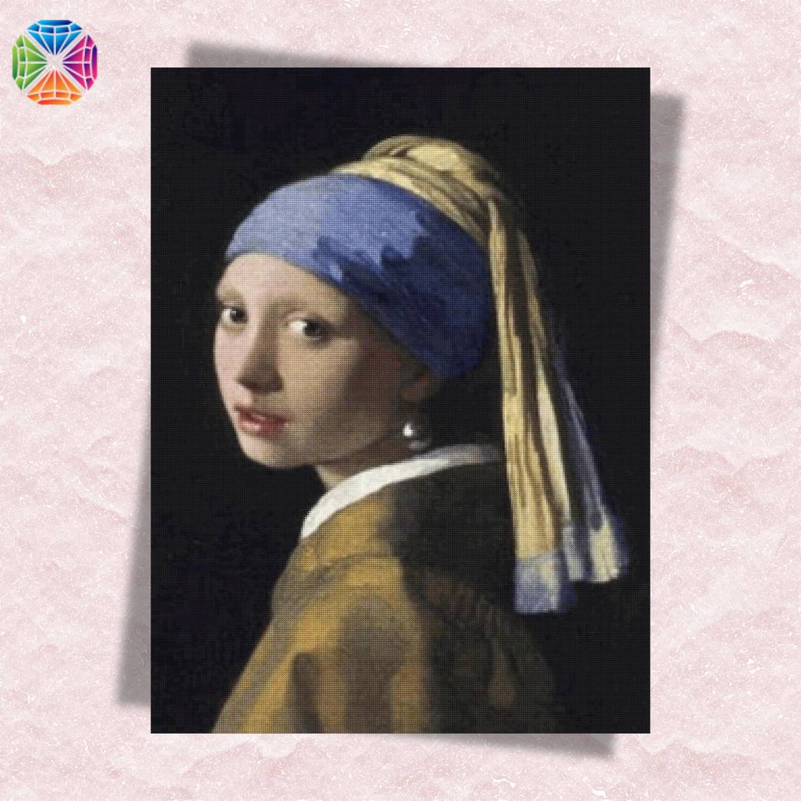 Vermeer Girl with a Pearl - Diamond Painting