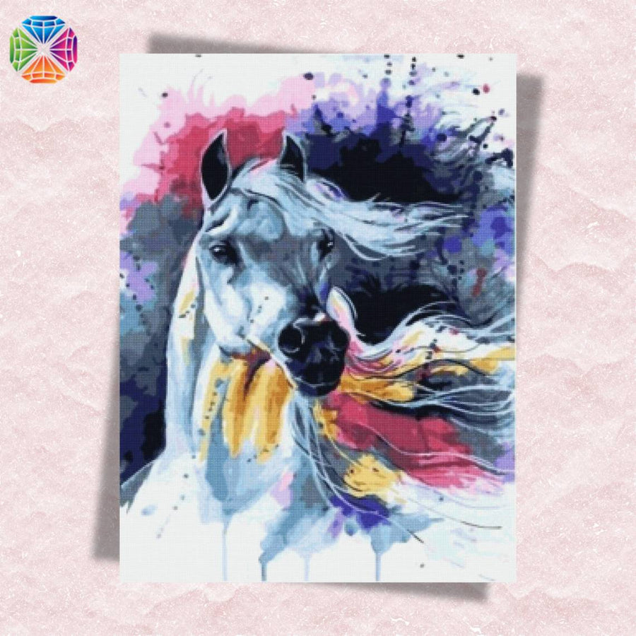 Watercolor Horse – Diamond Painting