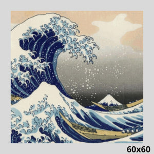 Wave off Kanagawa 60x60 - Diamond Painting