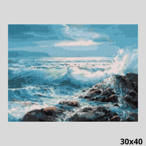 Wild Waves 30x40 - Diamond Painting