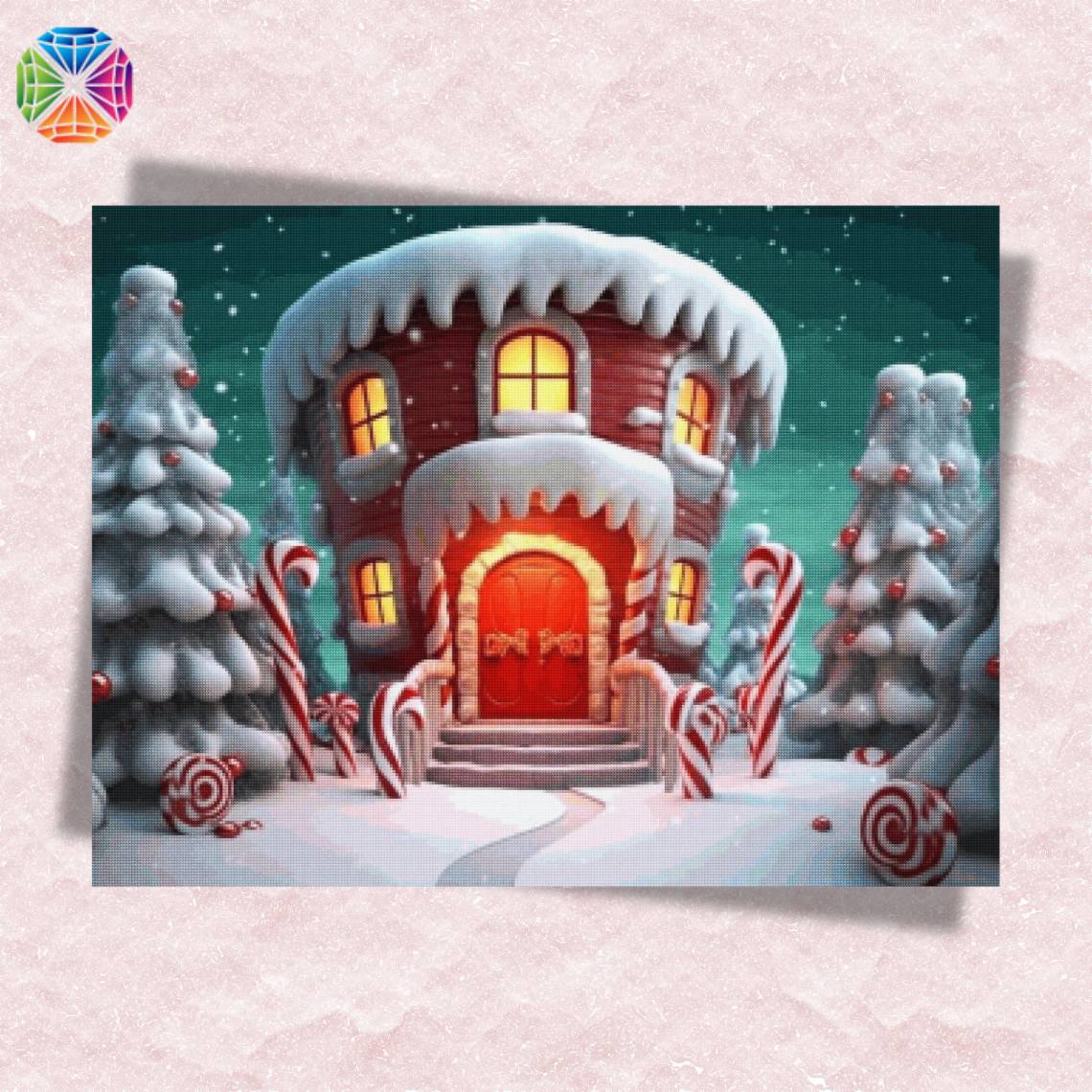 Winter Cup Home - Diamond Painting