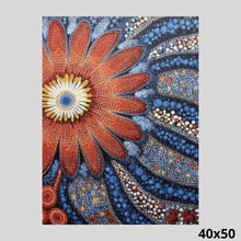 Load image into Gallery viewer, Aboriginal Art Flower 40x50 - Diamond Painting
