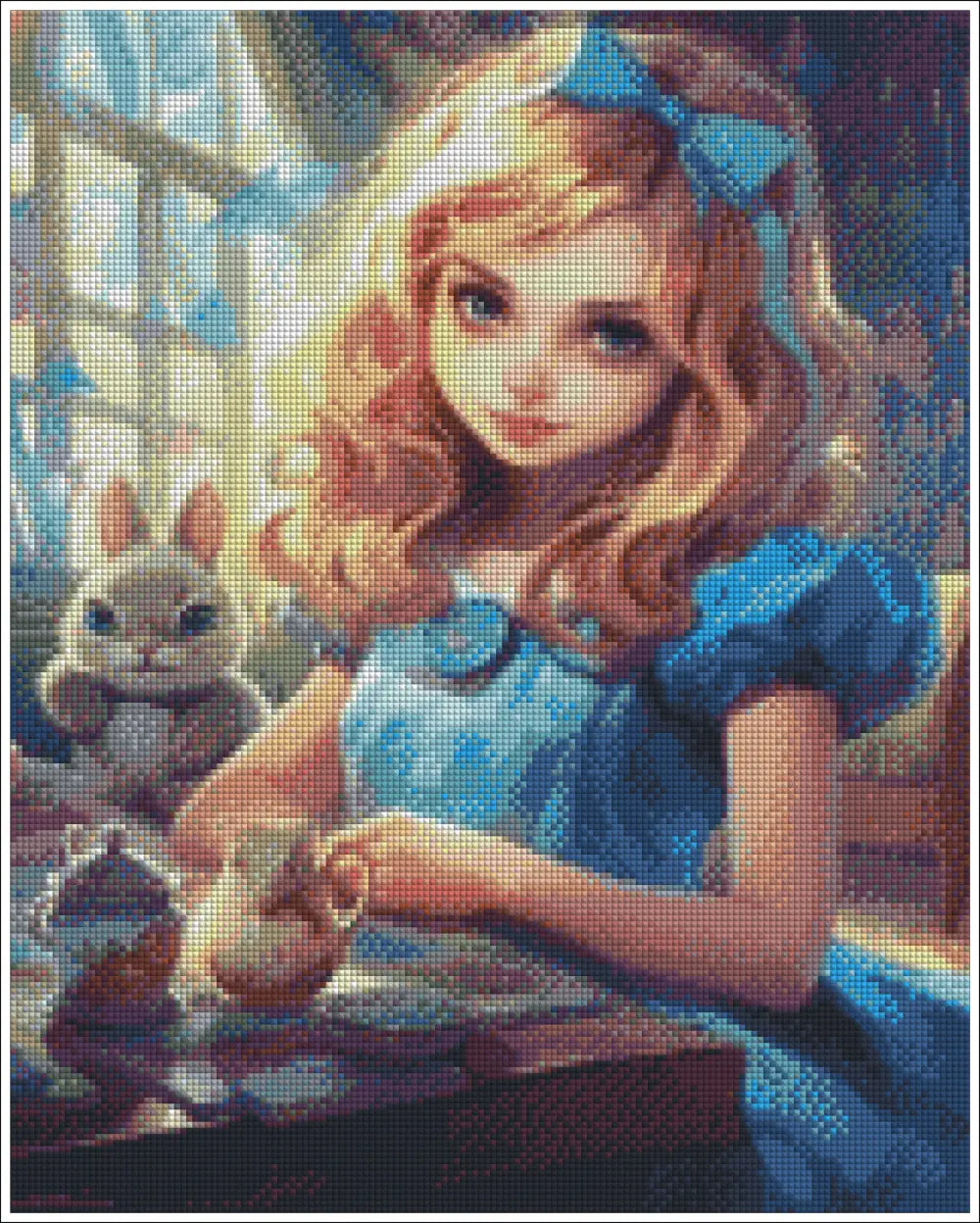 Alice in Wonderland - Diamond art world
