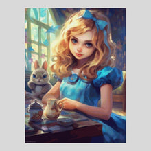 Load image into Gallery viewer, Alice in Wonderland diamond painting
