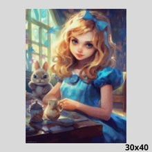 Load image into Gallery viewer, Alice in Wonderland 30x40 diamond painting
