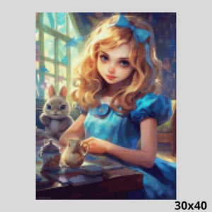 Alice in Wonderland 30x40 diamond painting