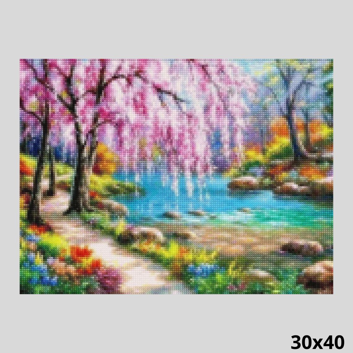 Amazing River 30x40 - Diamond Art World