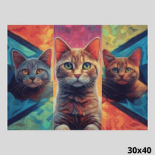 Load image into Gallery viewer, Art Cat 30x40 Diamond Painting
