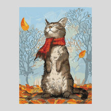 Load image into Gallery viewer, Autumn Kitty - Diamond Art World

