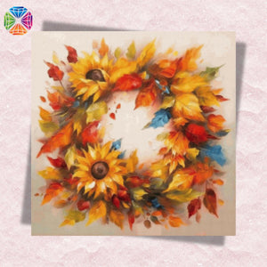 Autumn Wreath - Diamond Painting