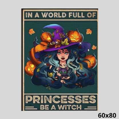 Be a Witch 60x80 - Paint with Diamond