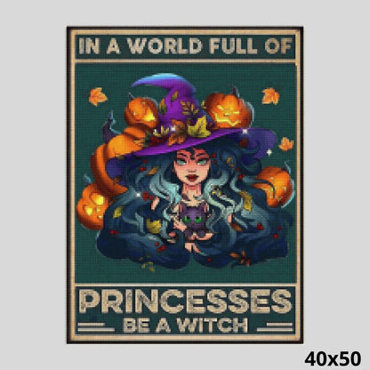 Be a Witch 40x50 - Paint with Diamond