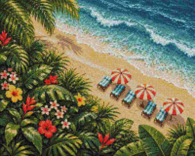 Beautiful Beach - Diamond Art