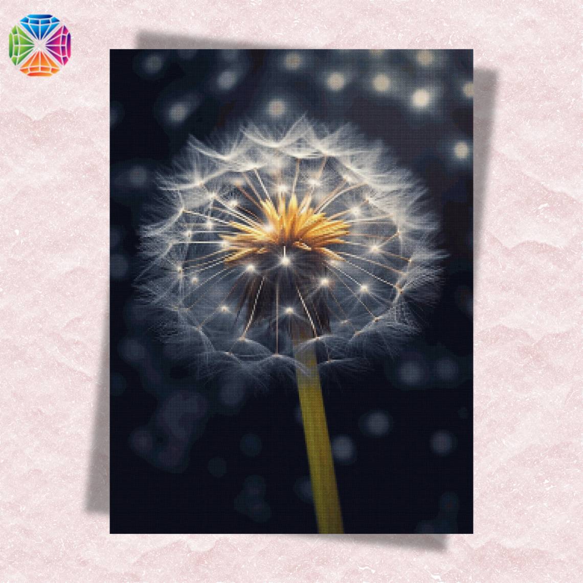 Bloomed Dandelion - Diamond Painting