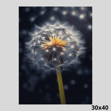 Load image into Gallery viewer, Bloomed Dandelion 30x40 - Diamond Painting
