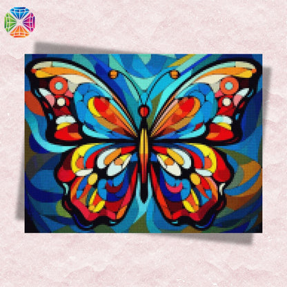 Butterfly Picasso Style - Diamond Painting