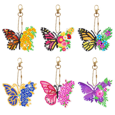 Animal  Diamond Art Keychains