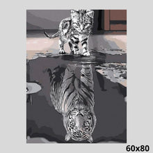 Load image into Gallery viewer, Cat and Tiger 60x80 - Diamond Painting
