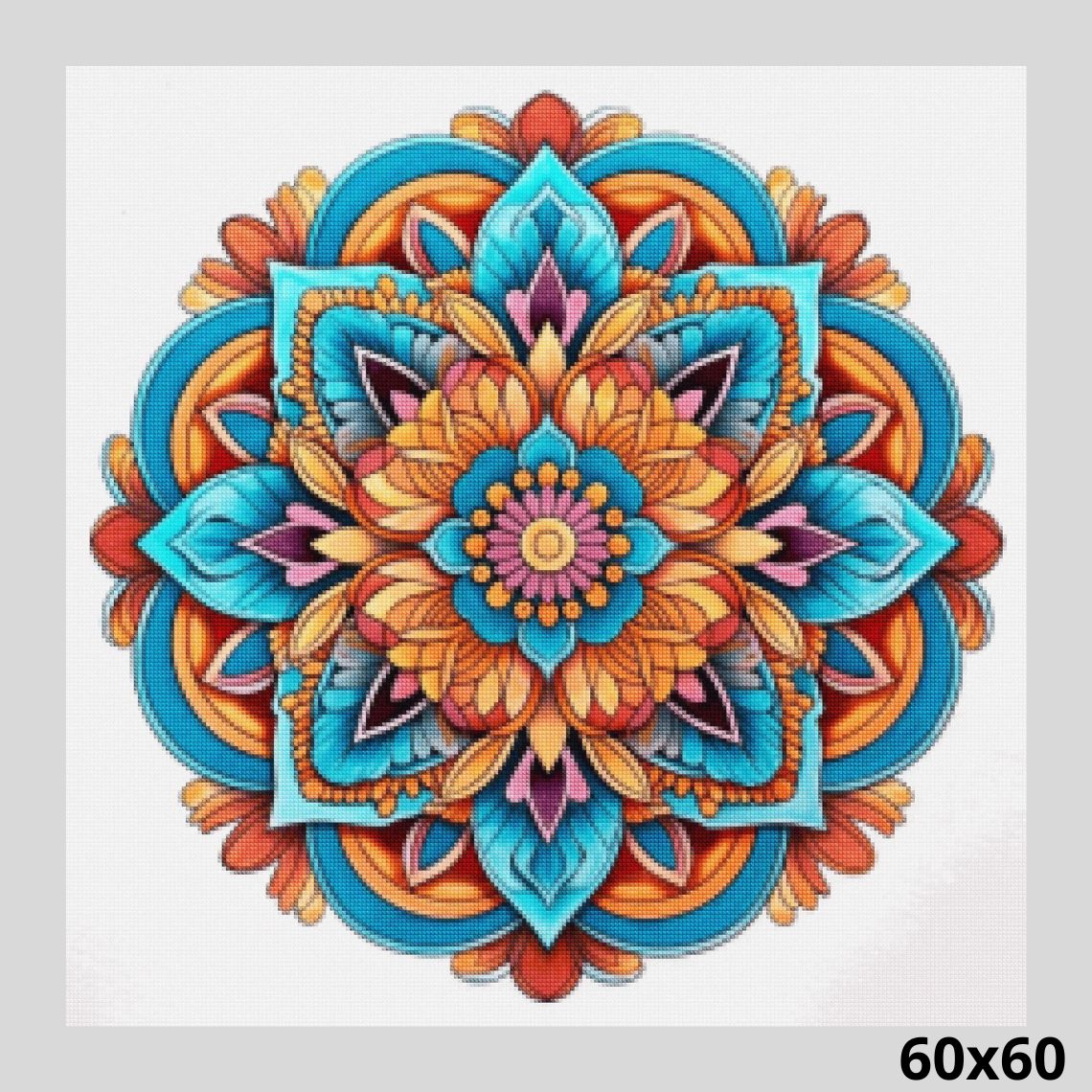 Celestial Mandala 60x60 Diamond Art World