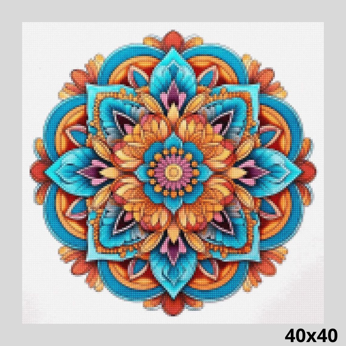 Celestial Mandala 40x40 Diamond Art World