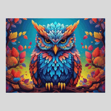 Load image into Gallery viewer, Colorful Owl - Diamond Art World
