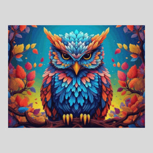 Colorful Owl - Diamond Art World