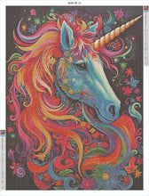 Load image into Gallery viewer, Colorful Whisper of the Unicorn 60x80 RD - AB Diamond Art
