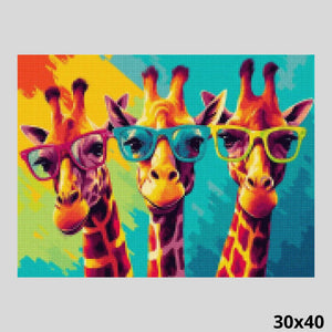 Cool Giraffes 30x40 Diamond Painting