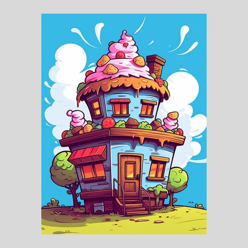 Cupcake House - Diamond Art World