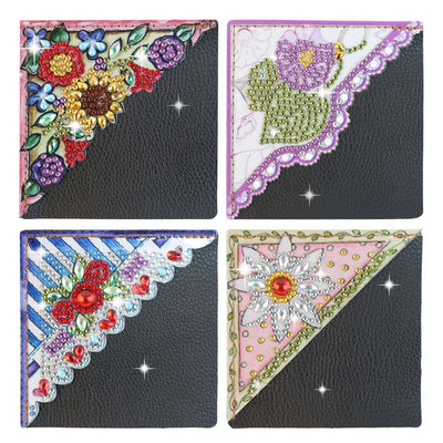 Royal Gems - Set of 4 Diamond Painting Bookmarks