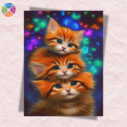 Cute Little Kitties - Paint with Diamonds