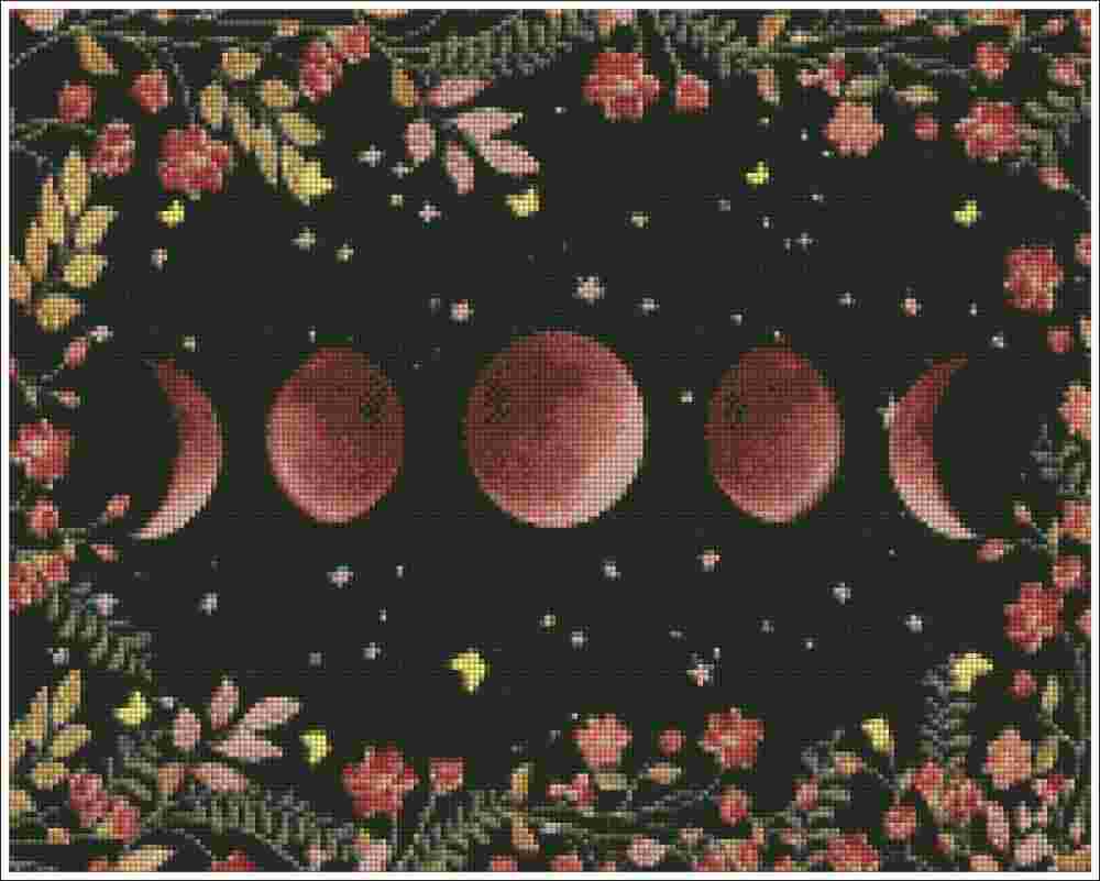 Cycle of the Moon - Diamond Painting