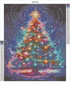 Dazzling Christmas Dream 40x50 RD - AB Diamond Painting