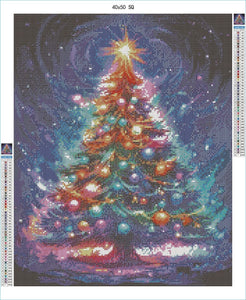 Dazzling Christmas Dream 40x50 SQ - AB Diamond Painting