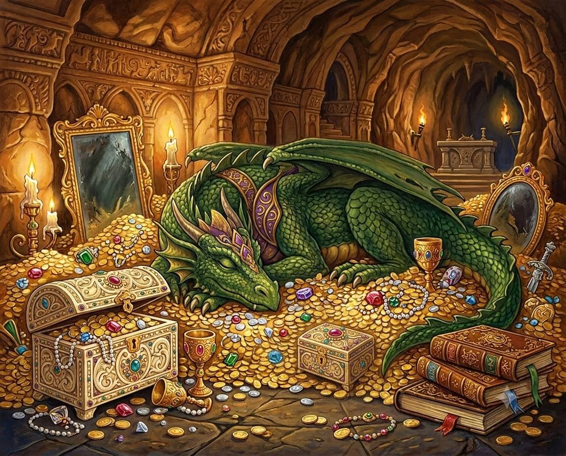 Dragon Guardian Diamond Painting
