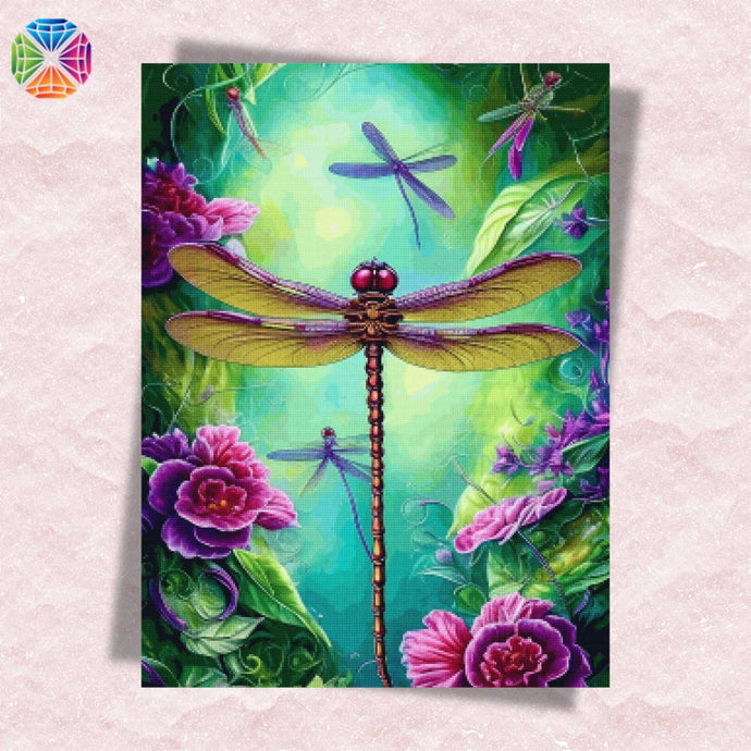 Dragonfly Dreams - Paint with Diamonds
