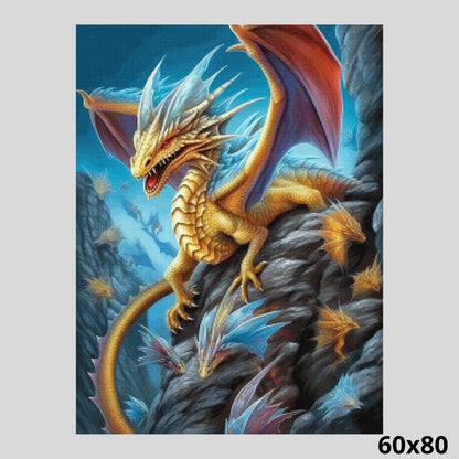 Dragons Everywhere 60x80 Diamond Painting