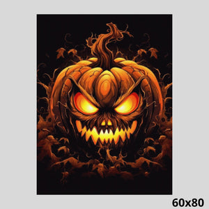 Dreadful Halloween Lantern 60x80 - Diamond Painting